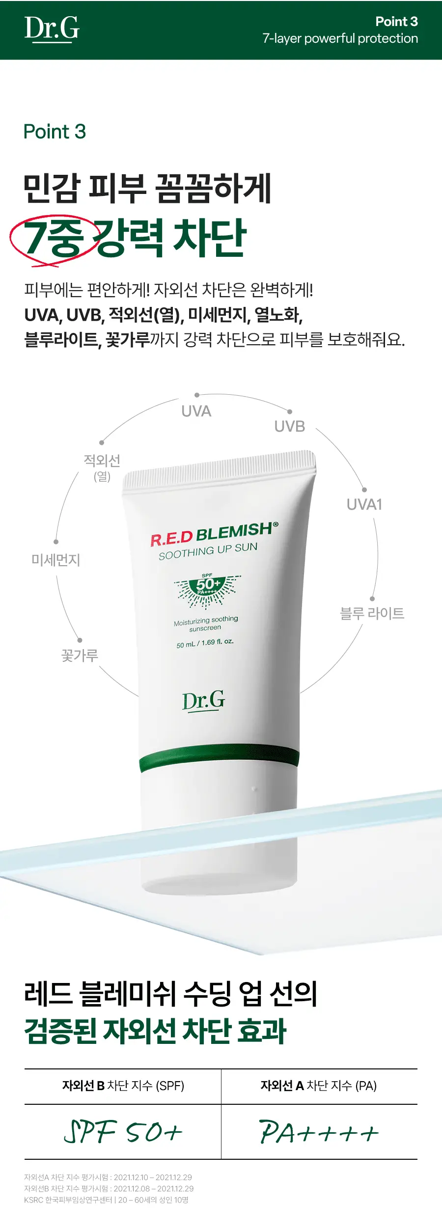 [구매인증이벤트/포켓몬 에디션] 닥터지 레드 블레미쉬 수딩 업 선 50ml 1+1 기획 (+꼬부기 미니거울) 상세페이지 29